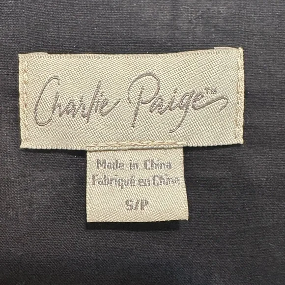 Charlie Paige Black and White Sleeveless Sheath Mini Dress - Picture 3 of 11